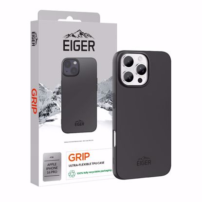 Picture of Eiger Eiger Grip Case for Apple iPhone 16 Pro in Black